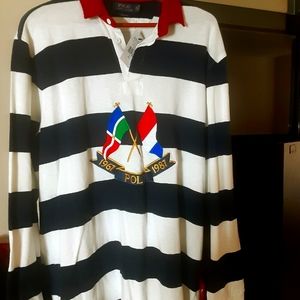 NWT Retro Polo Ralph Lauren Cross Flag .